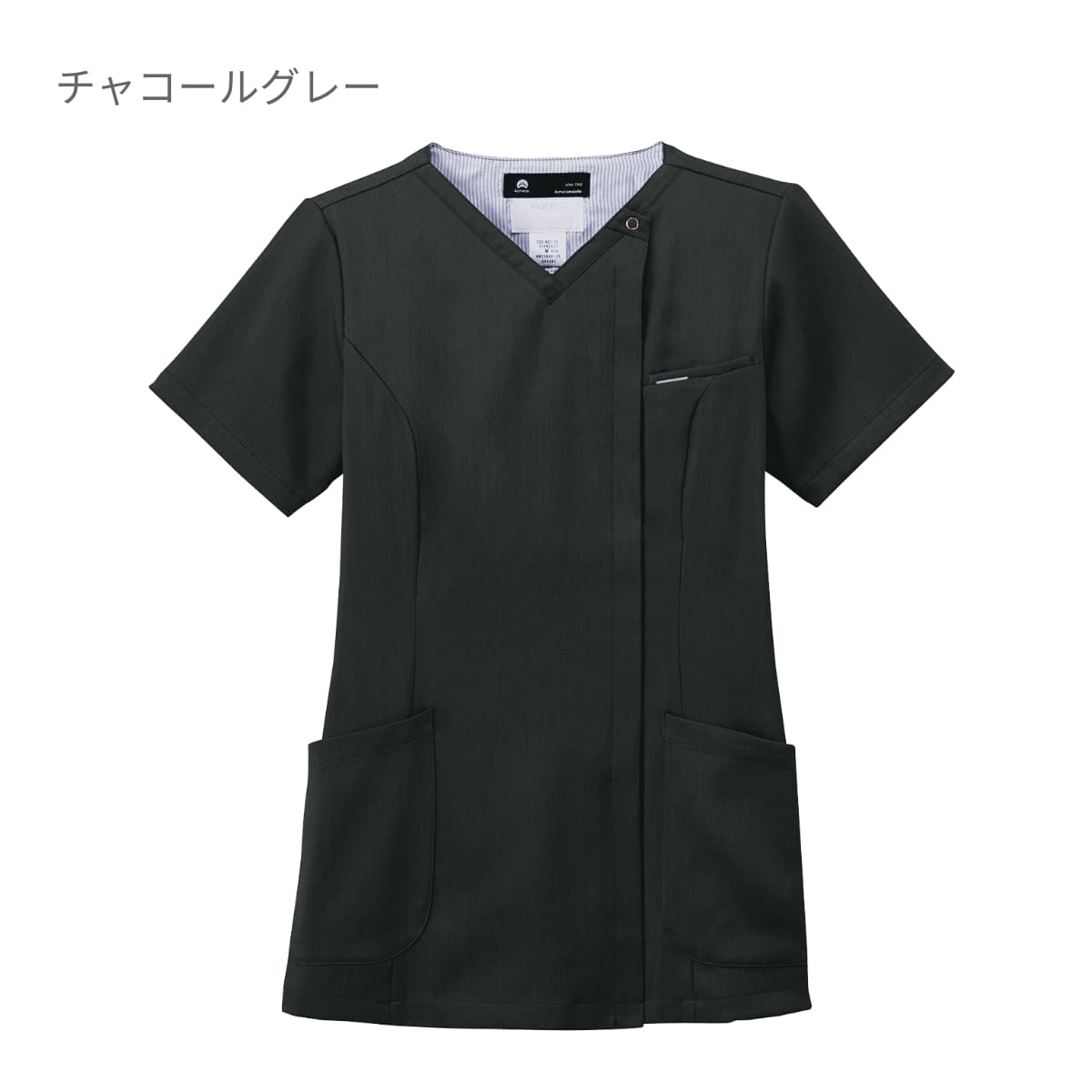 レディスジップスクラブ | ユニフォーム | 1枚 | 7082SC | チャコールグレー