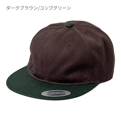 ミウラオリジナル レトロスタイルキャップ ツートーン   | ノベルティ(小物) | 1枚 | 6145RT | ワインレッド/ブルーストーン