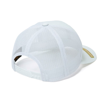 リサイクルド レトロトラッカー メッシュキャップ | ノベルティ(小物) | 1枚 | 6606R-JPLT | ホワイト