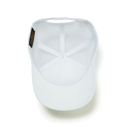 リサイクルド レトロトラッカー メッシュキャップ | ノベルティ(小物) | 1枚 | 6606R-JPLT | ホワイト