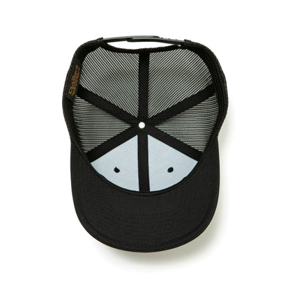リサイクルド レトロトラッカー メッシュキャップ | ノベルティ(小物) | 1枚 | 6606R-JPLT | ブラック