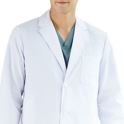 メンズ診察衣シングル | ユニフォーム | 1枚 | 1530PO | ホワイト