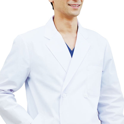 メンズ診察衣ダブル | ユニフォーム | 1枚 | 1531PO | ホワイト