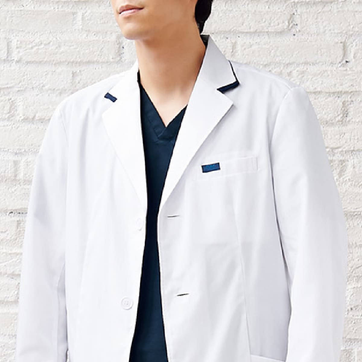 メンズシングルコート | ユニフォーム | 1枚 | 1539SP | ホワイト