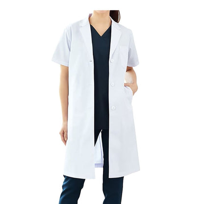 レディス診察衣シングル半袖 | ユニフォーム | 1枚 | 2532PO | ホワイト