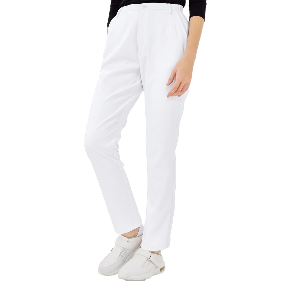 レディスパンツ | 医療介護ユニフォーム | 1枚 | 6017SC | ホワイト