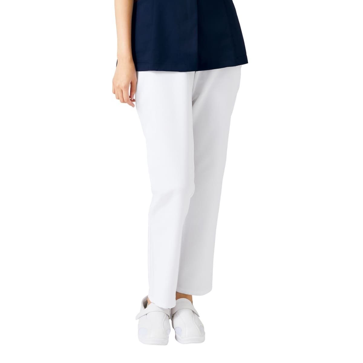スリムストレートパンツ | 医療介護ユニフォーム | 1枚 | 6021SC | ホワイト