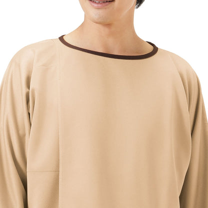 検診衣 | ユニフォーム | 1枚 | 7086BK | サンド