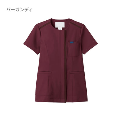ジップスクラブ | 医療介護ユニフォーム | 1枚 | 7100SC | バーガンディ