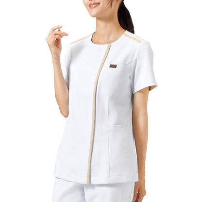 ジップスクラブ | 医療介護ユニフォーム | 1枚 | 7100SC | ダークネイビー