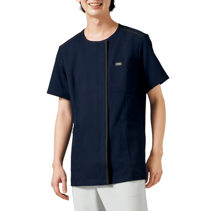 ジップスクラブ | 医療介護ユニフォーム | 1枚 | 7100SC | サファイアブルー