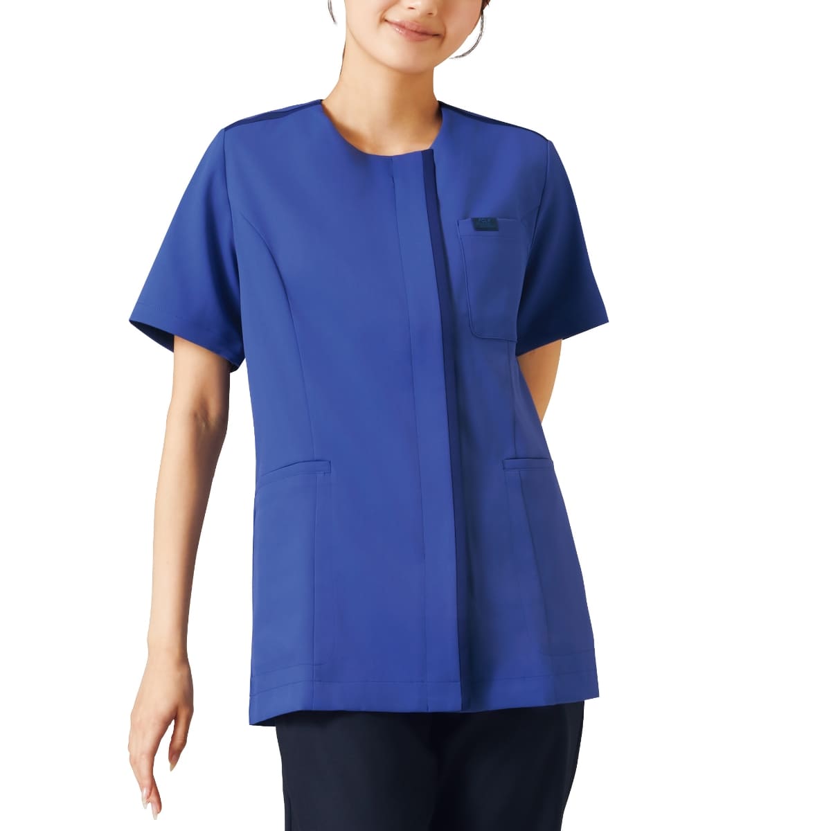 ジップスクラブ | 医療介護ユニフォーム | 1枚 | 7100SC | バーガンディ