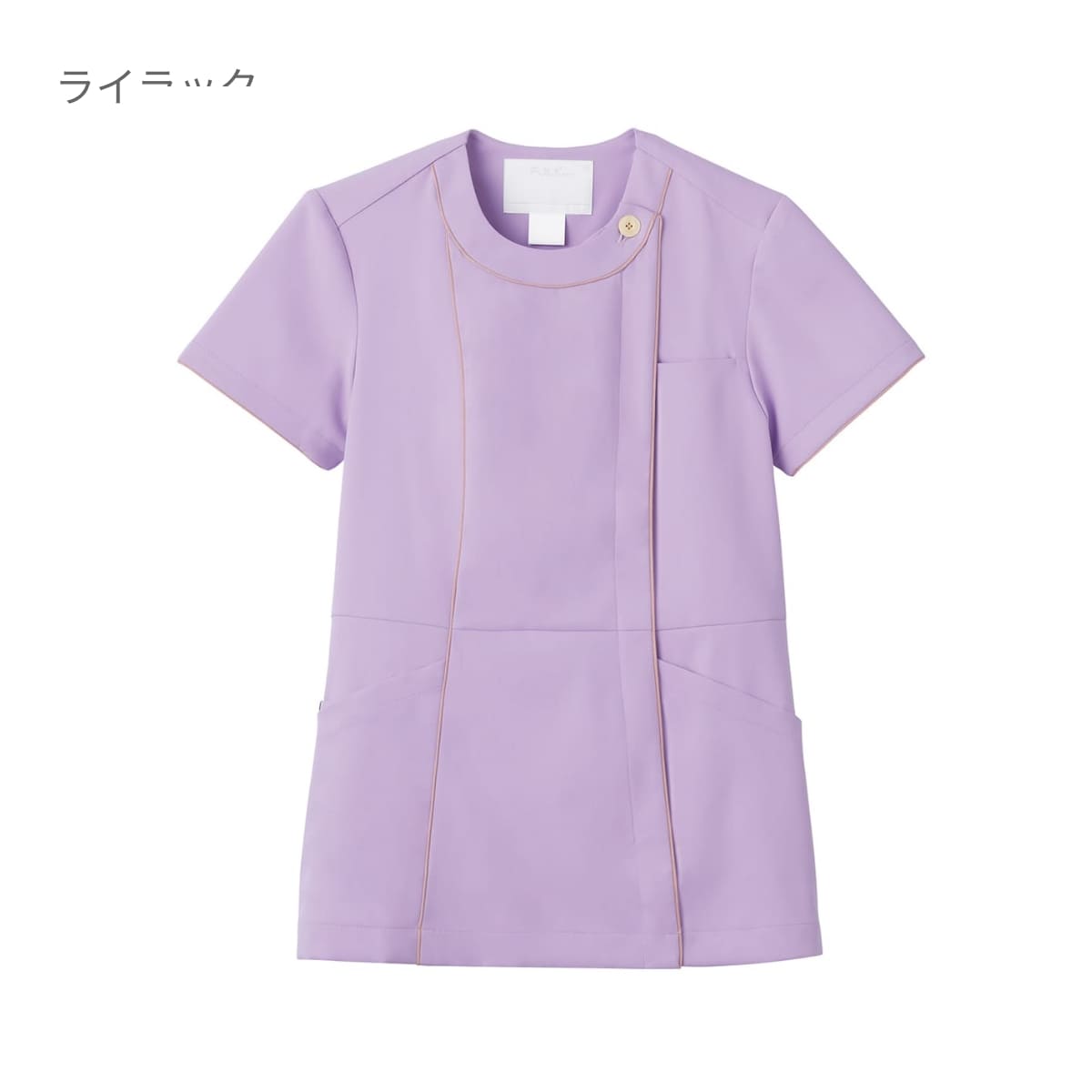 レディスジップスクラブ | 医療介護ユニフォーム | 1枚 | 7101SC | バーガンディ