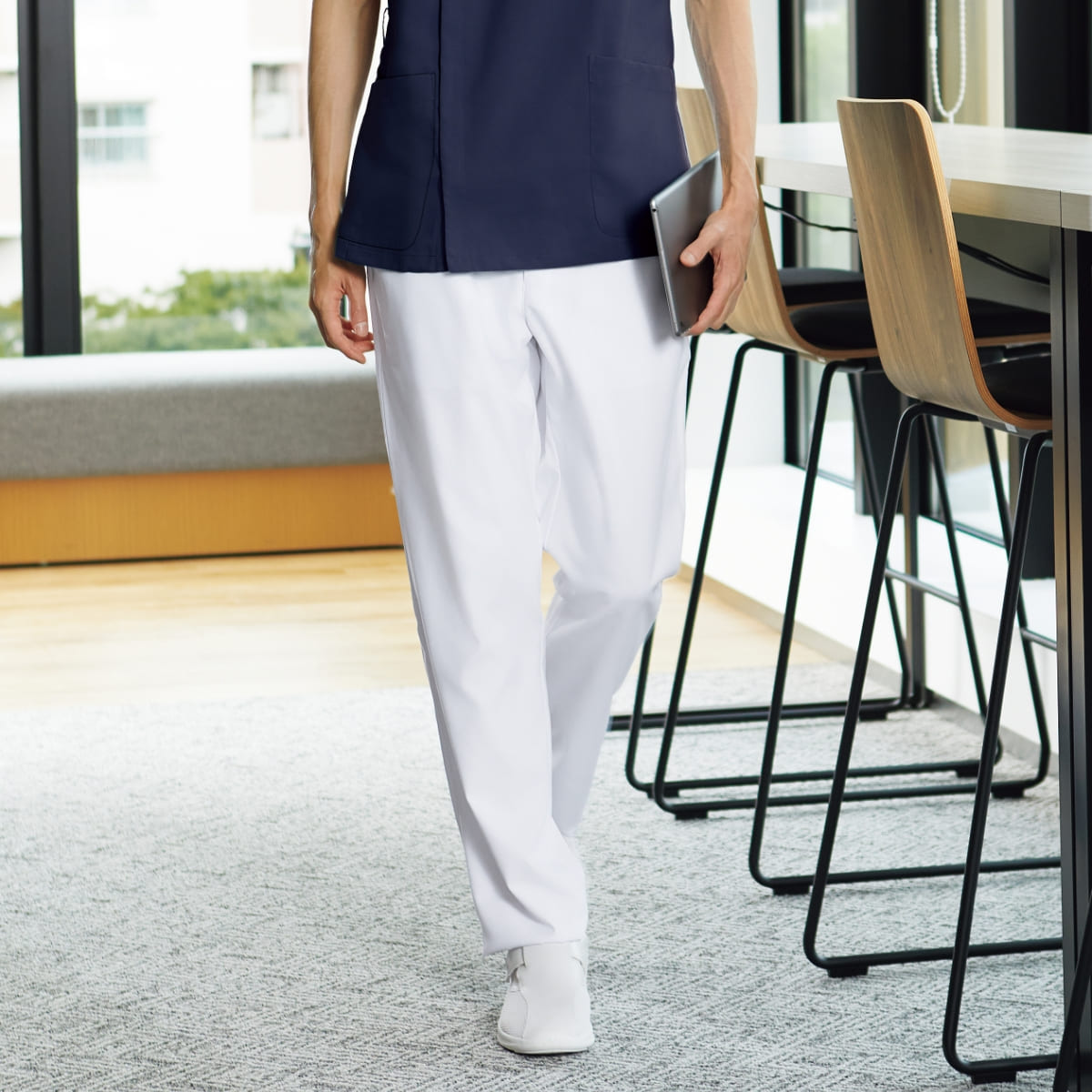 メンズパンツ | 医療介護ユニフォーム | 1枚 | 5027SC | ホワイト