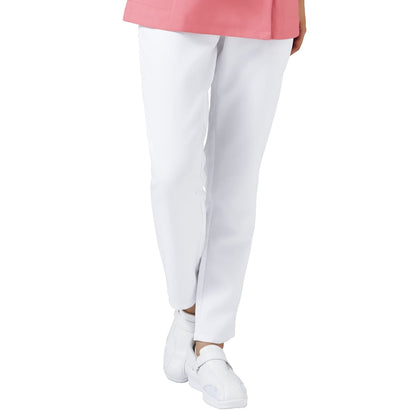 フィットストレートパンツ | 医療介護ユニフォーム | 1枚 | 6008NS | ホワイト