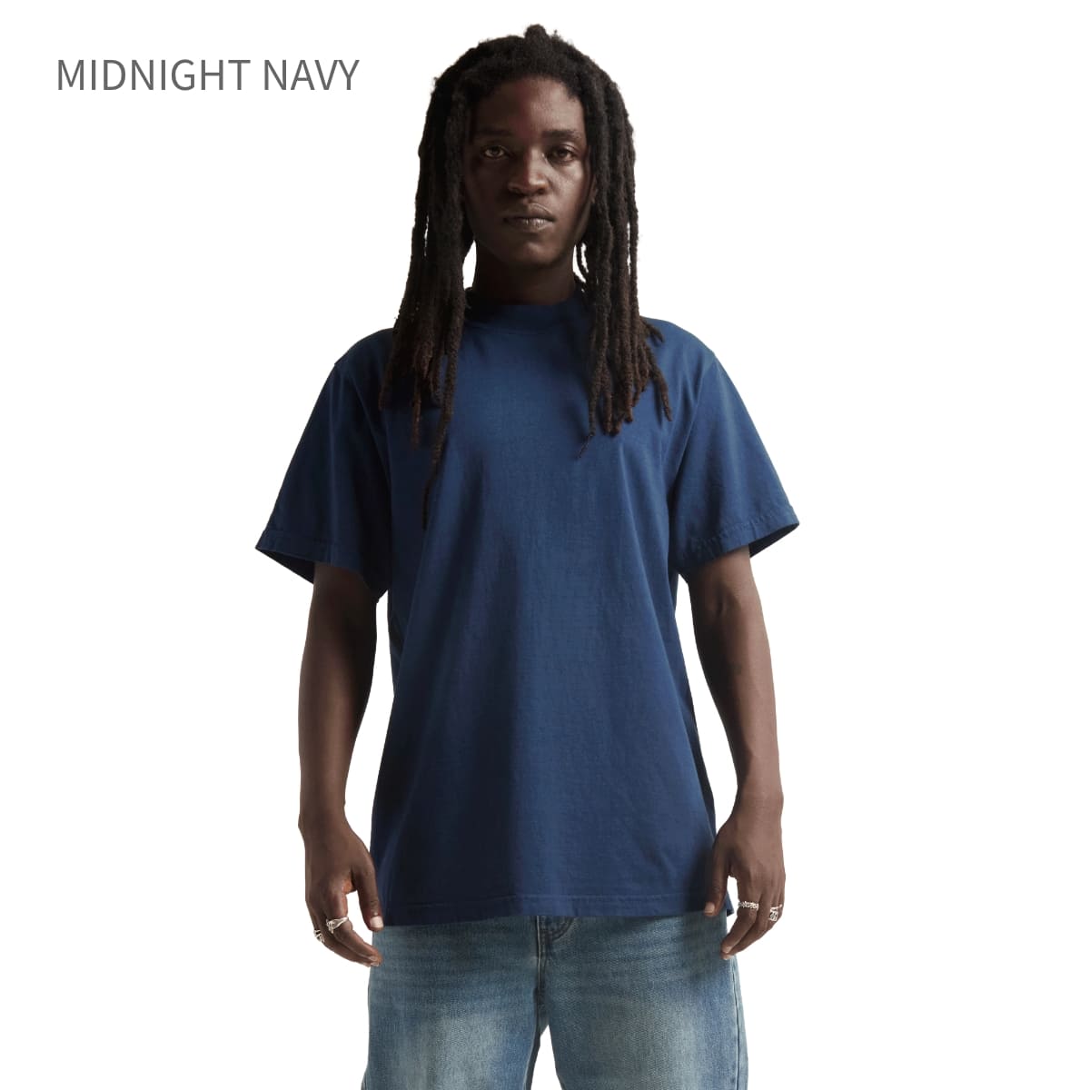 shaka wear 7.5OZ MAX HEAVYWEIGHT GARMENT DYE SHORTSLEEVE | メンズ | 1枚 | G-DYE_S_S | CEMENT