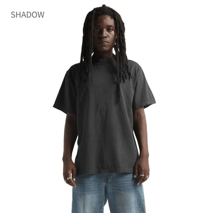 shaka wear 7.5OZ MAX HEAVYWEIGHT GARMENT DYE SHORTSLEEVE | メンズ | 1枚 | G-DYE_S_S | BLACK