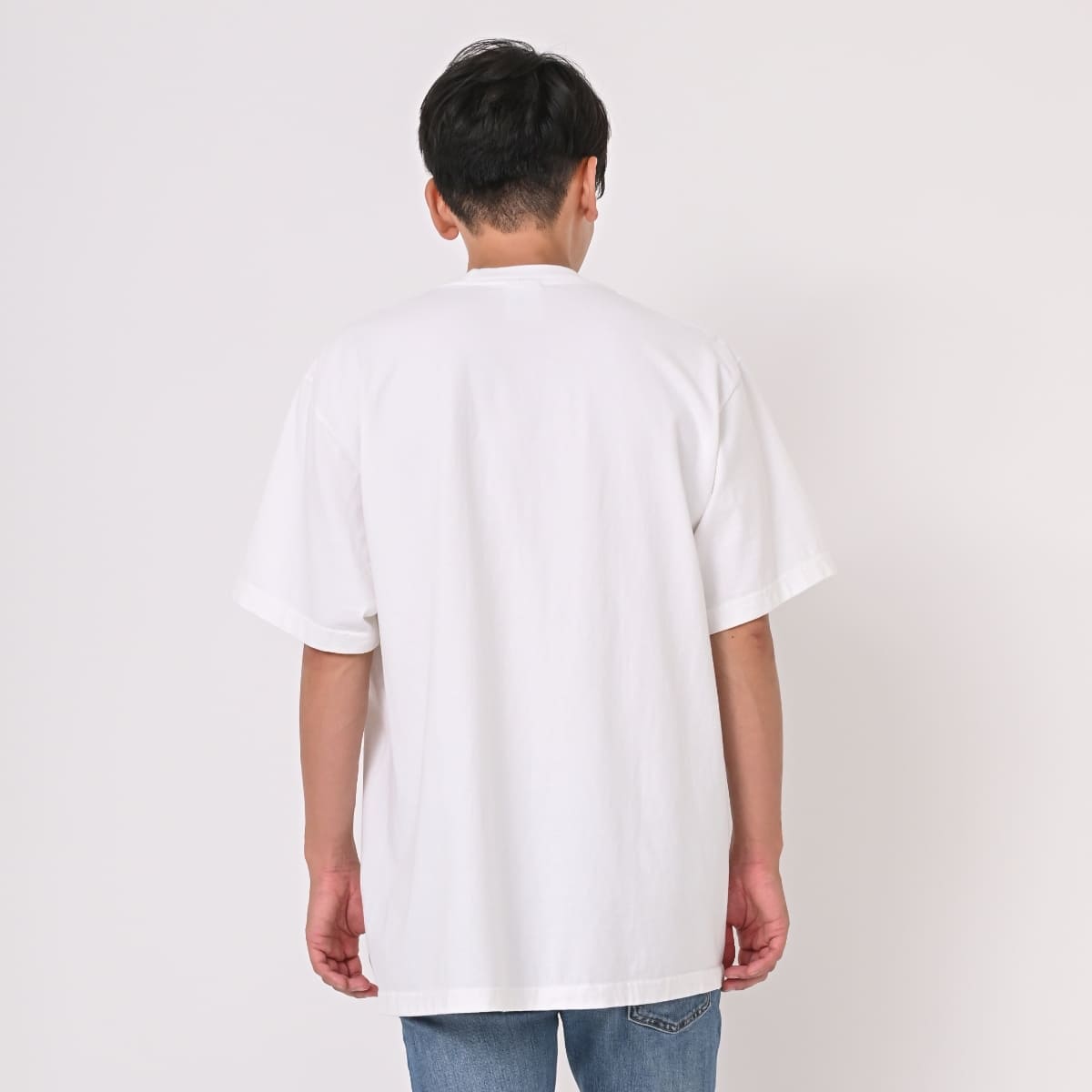 shaka wear 7.5OZ MAX HEAVYWEIGHT GARMENT DYE SHORTSLEEVE | メンズ | 1枚 | G-DYE_S_S | BLACK