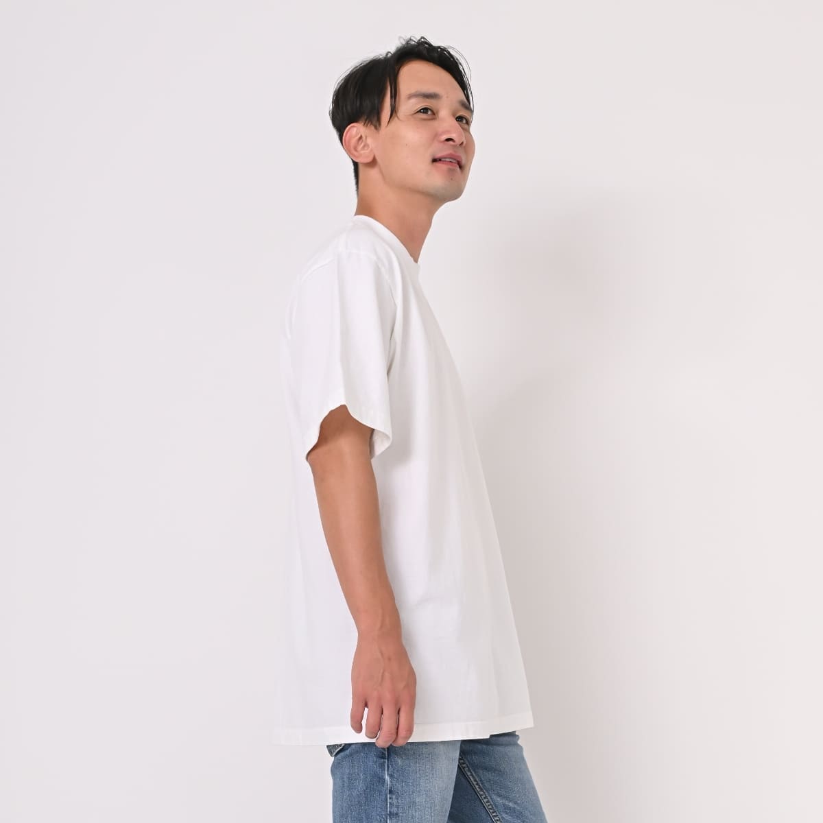 shaka wear 7.5OZ MAX HEAVYWEIGHT GARMENT DYE SHORTSLEEVE | メンズ | 1枚 | G-DYE_S_S | WASHED DENIM