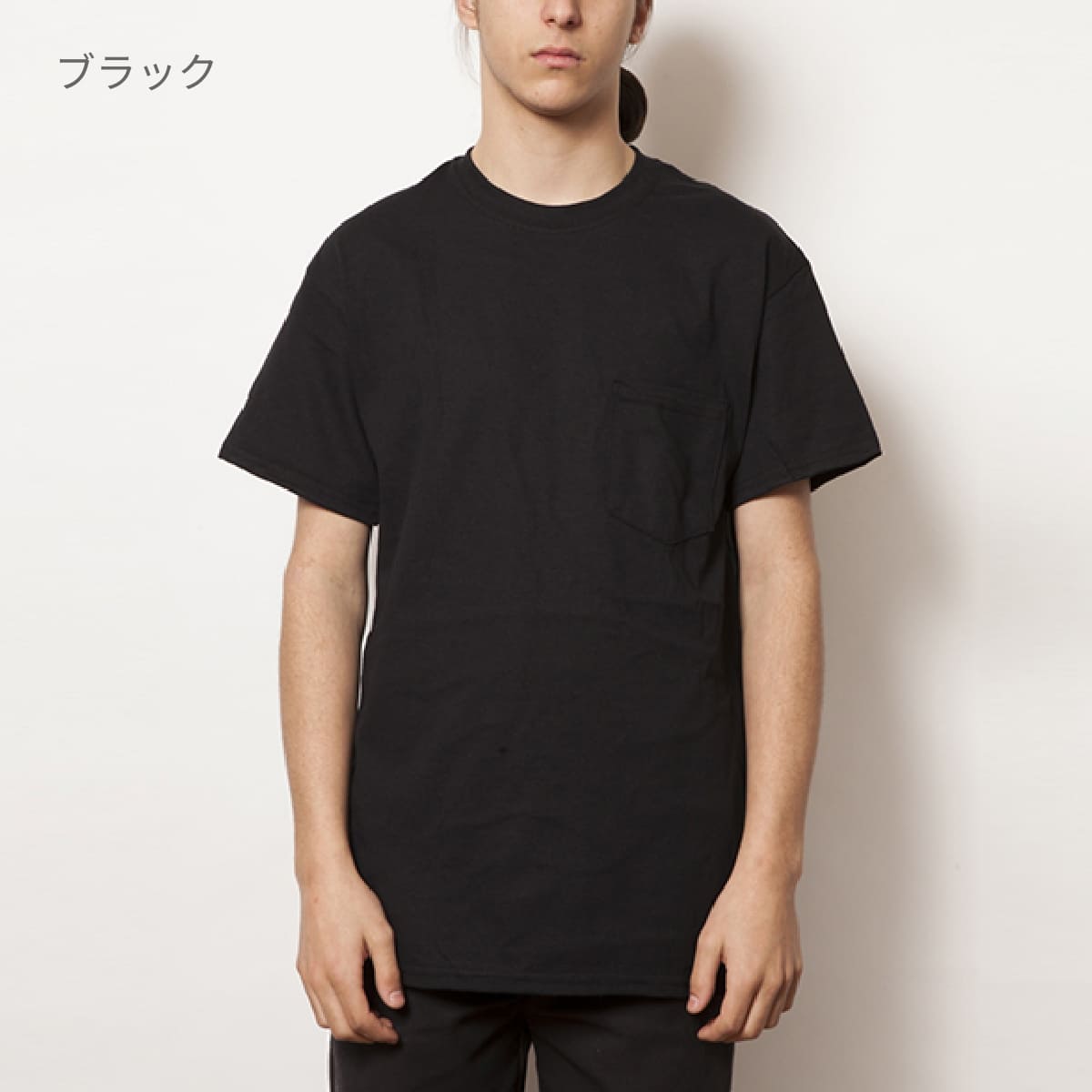 6.0 oz ウルトラコットンポケットTシャツ | ビッグサイズ | 1枚 | 2300 | ブラック