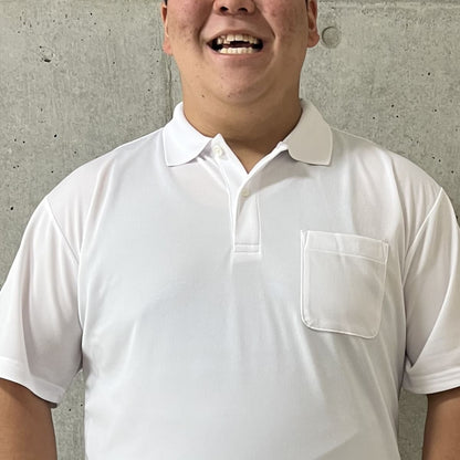 ドライポロシャツ（ポケット付） | ビッグサイズ | 1枚 | 00330-AVP | ブラック