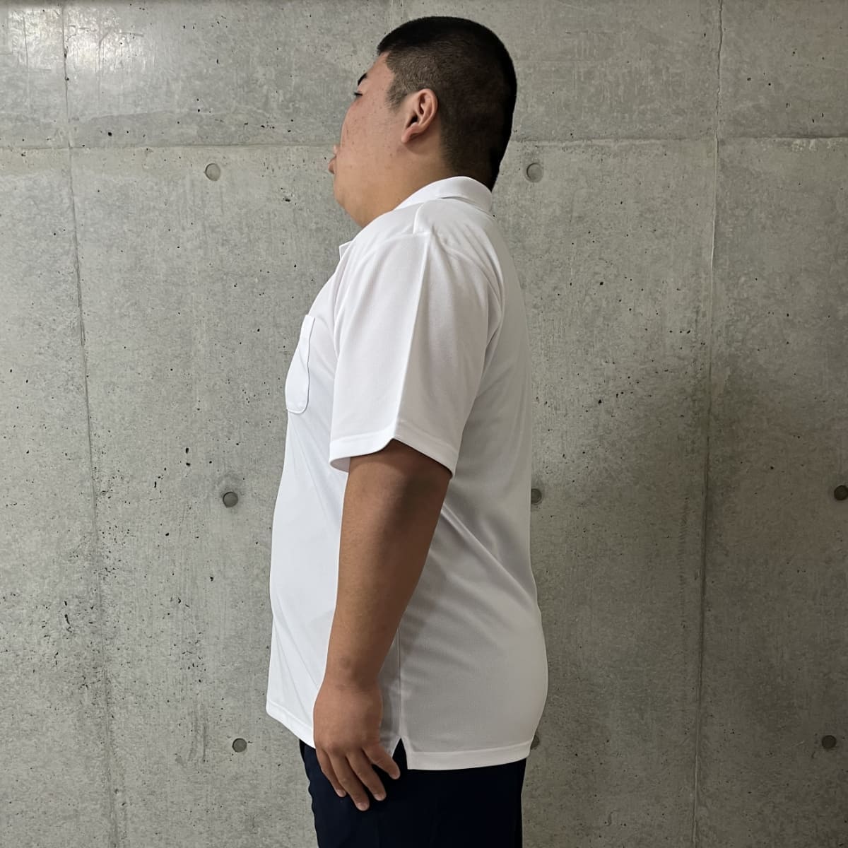 ドライポロシャツ（ポケット付） | ビッグサイズ | 1枚 | 00330-AVP | ミックスグレー