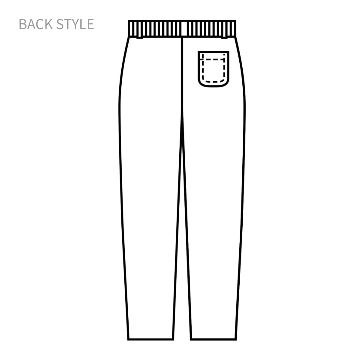 トレパン（メンズ） | ユニフォーム | 1枚 | 800 | ホワイト