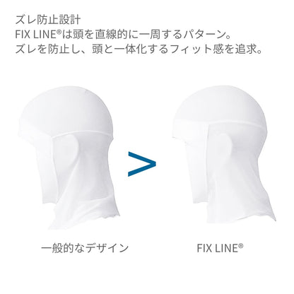 フルフェイスネット（2枚入） | ユニフォーム | 1枚 | KZN470 | ホワイト
