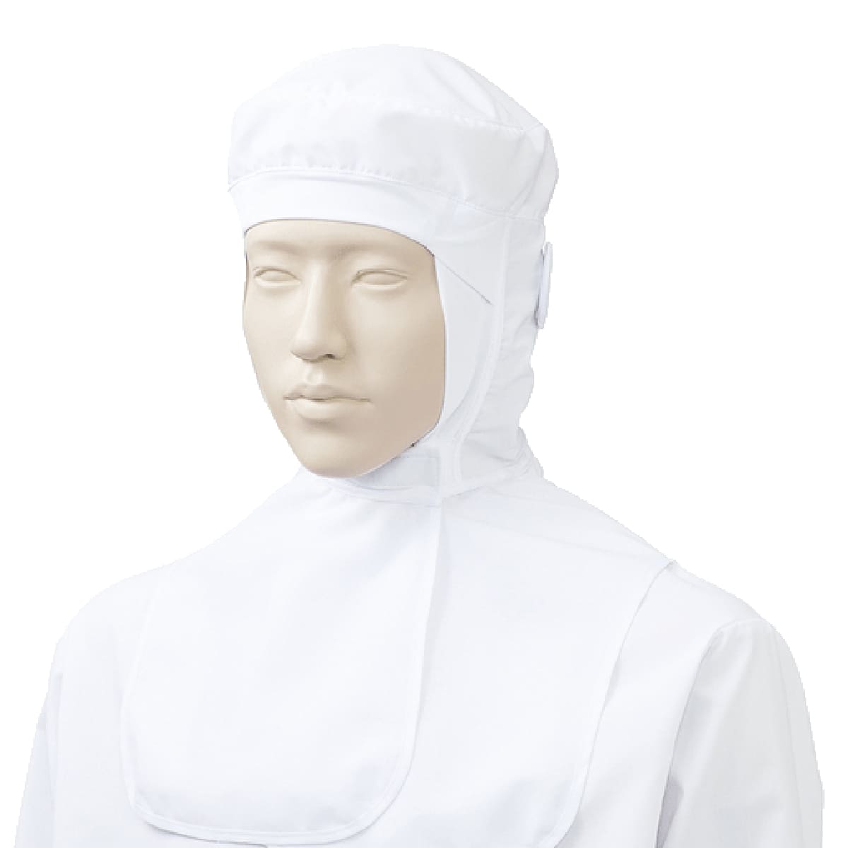 フード帽子（ケープ付・ツバなし）（1枚入） | ユニフォーム | 1枚 | KZN482 | ミントグリーン