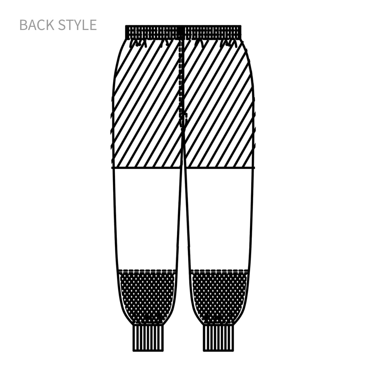 スラックス（男女兼用） | ユニフォーム | 1枚 | KZN839 | ホワイト