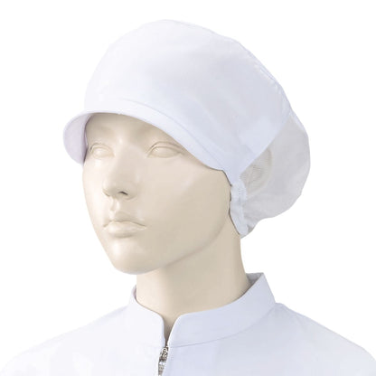 女子帽子（後ろメッシュ付）（2枚入） | ユニフォーム | 1枚 | 482-KZ5 | ホワイト