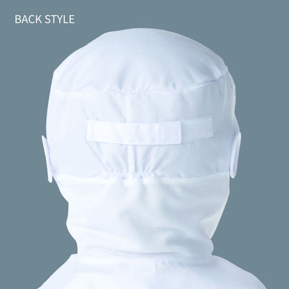 フード帽子（ケープ付）（1枚入） | ユニフォーム | 1枚 | 484-KZ8 | ホワイト