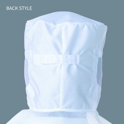 フード帽子（ケープ付）（1枚入） | ユニフォーム | 1枚 | 484-KZ9 | ホワイト