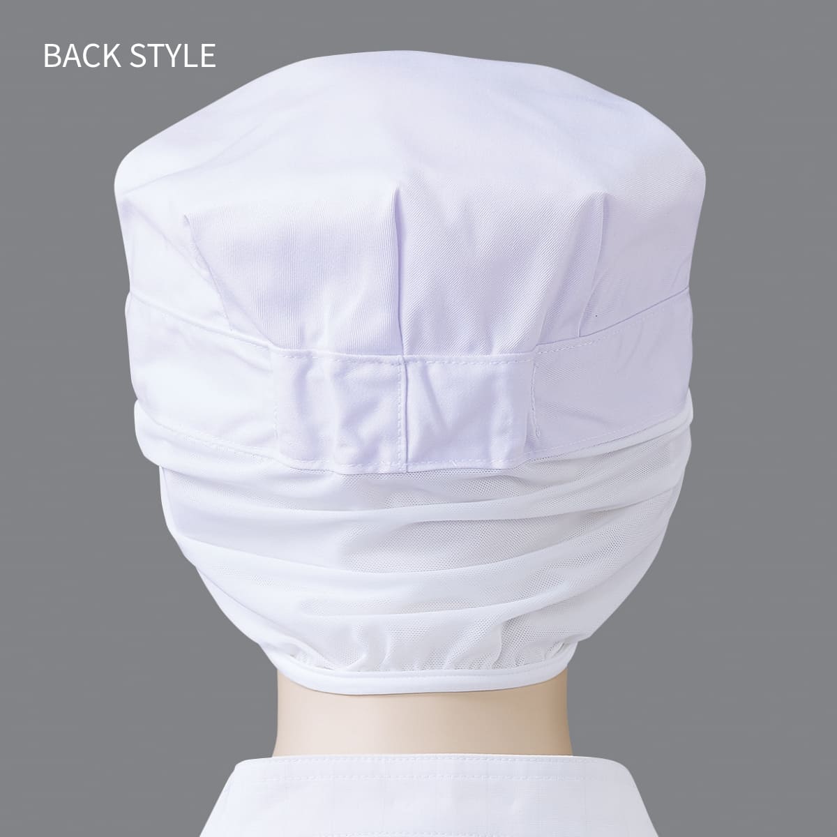 八角帽子（ストレッチメッシュ）（2枚入） | ユニフォーム | 1枚 | 475-KZ3 | 白