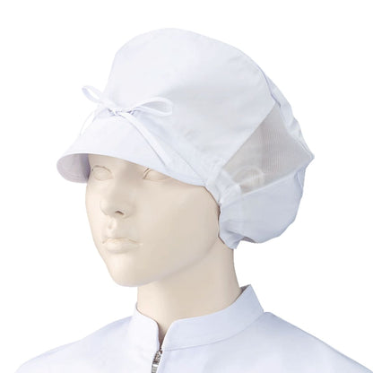 作業帽子（メッシュ付）（2枚入） | ユニフォーム | 1枚 | 484-KZ2 | ホワイト