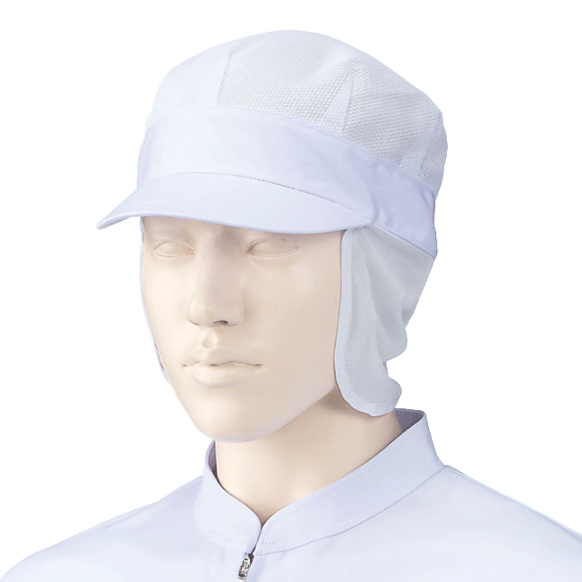 八角帽子（オールメッシュ）（2枚入） | ユニフォーム | 1枚 | 484-KZ3 | ホワイト