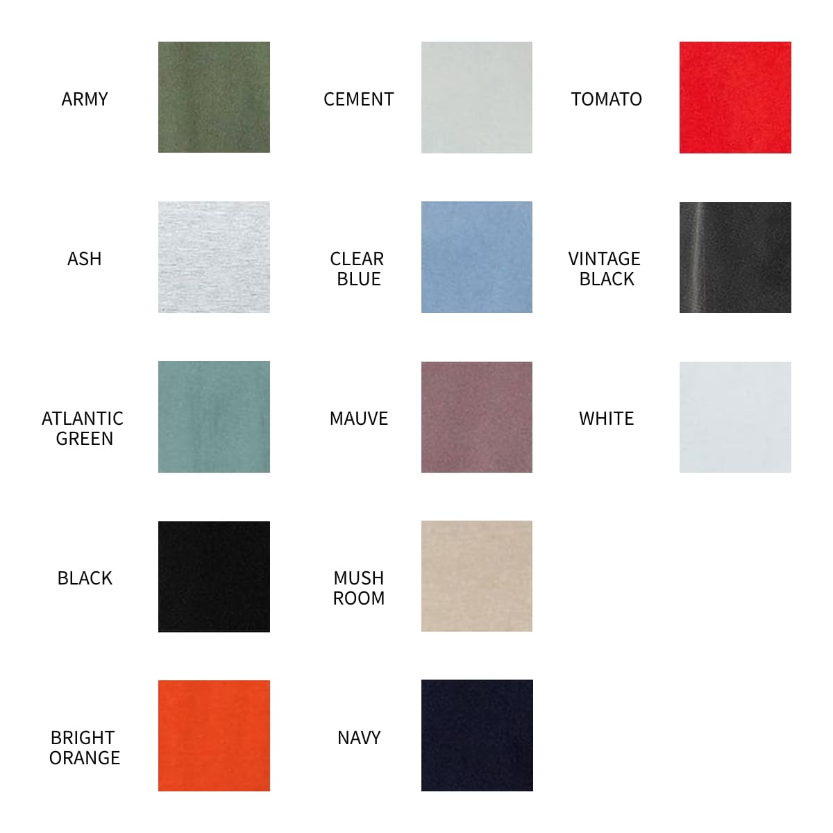 los angeles apparel S/S Grmnt Dye Crew Neck 6.5oz | メンズ | 1枚 | 1801GD | CEMENT