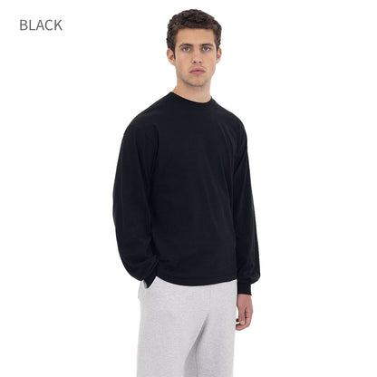 los angeles apparel S/S Grmnt Dye Crew Neck 6.5oz | メンズ | 1枚 | 1807GD | ASH