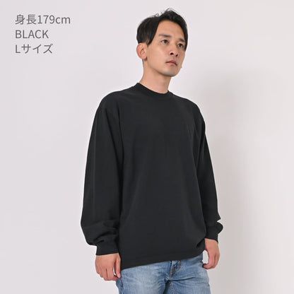 los angeles apparel S/S Grmnt Dye Crew Neck 6.5oz | メンズ | 1枚 | 1807GD | COBALT BLUE
