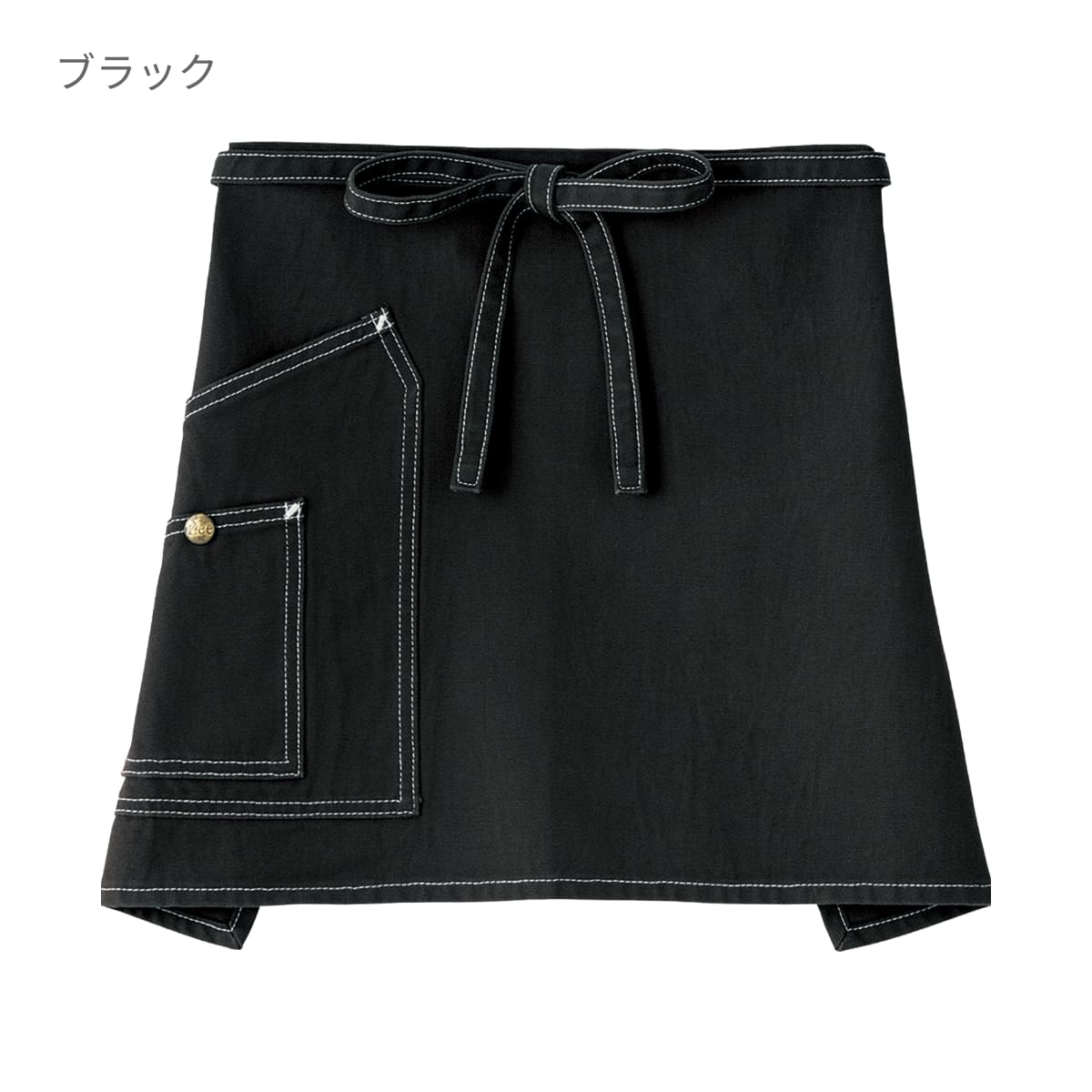 ショートエプロン | ノベルティ(小物) | 1枚 | LCK79005 | インディゴネイビー