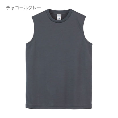 ノースリーブTシャツ（ポリジン加工） | メンズ | 1枚 | MS1165 | ブラック