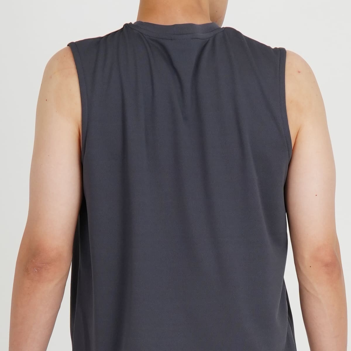 ノースリーブTシャツ（ポリジン加工） | メンズ | 1枚 | MS1165 | カーキ