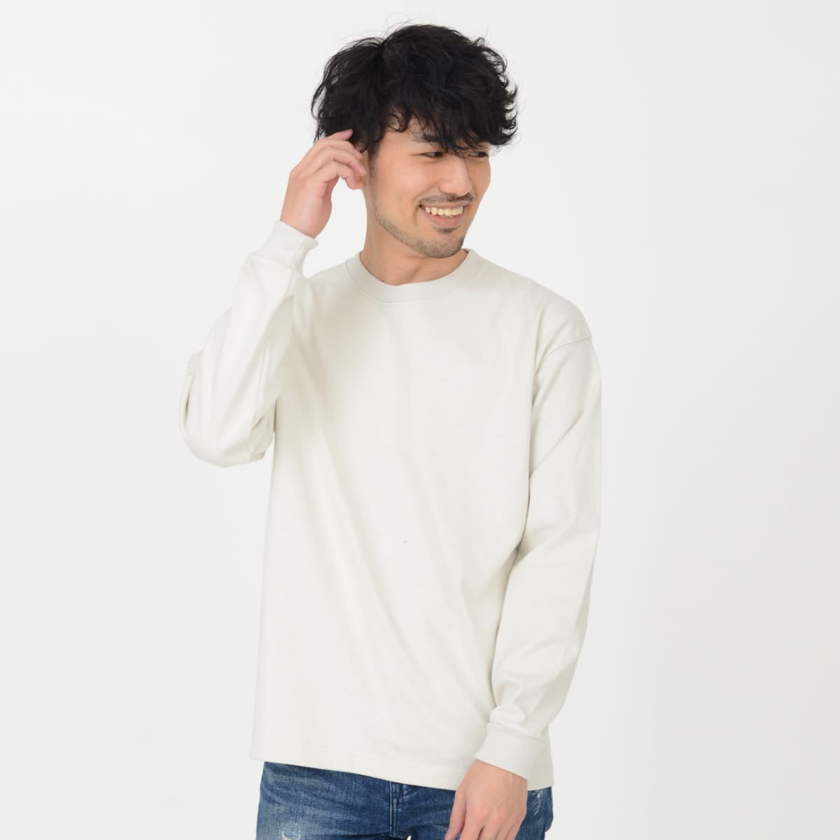 10.2オンススーパーヘビーウェイトロングスリーブTシャツ | メンズ | 1枚 | MS1608 | ネイビー