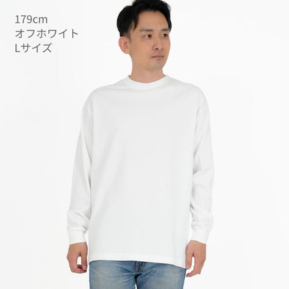 6.5オンス ピグメントダイ ロングスリーブTシャツ | メンズ | 1枚 | MS1171 | ブラック