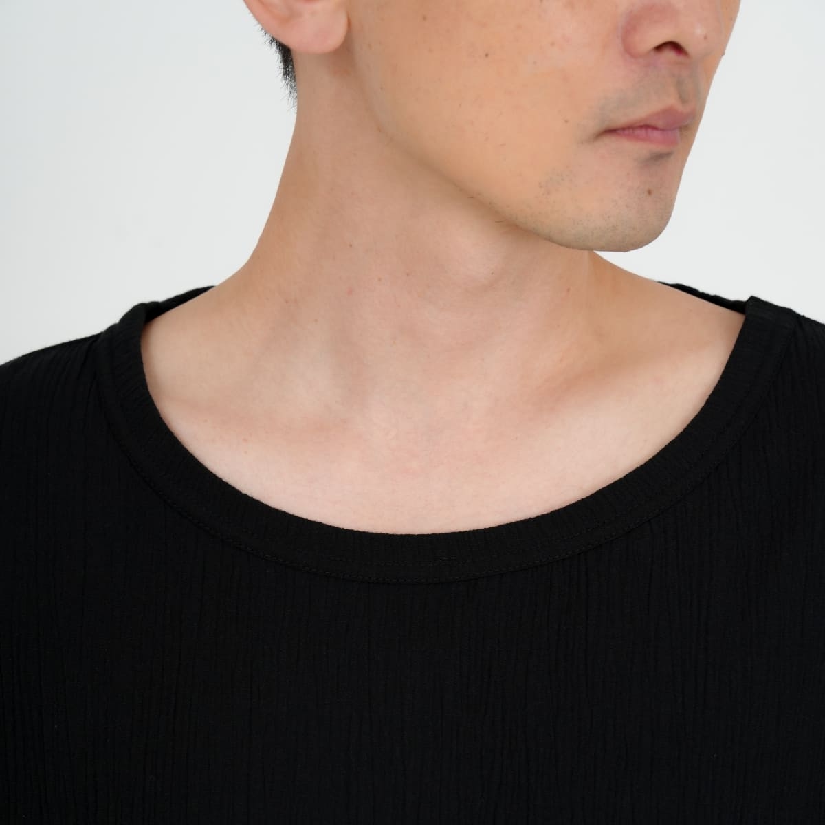 楊柳Tシャツ | メンズ | 1枚 | MS1175 | ネイビー