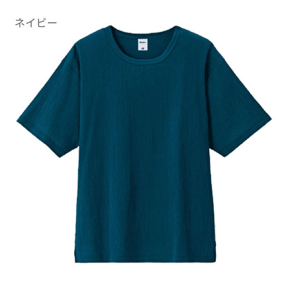 楊柳Tシャツ | メンズ | 1枚 | MS1175 | ネイビー