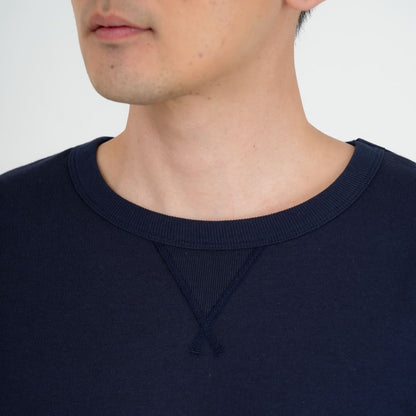 10.2オンス スーパーヘビーウェイトガゼット付きTシャツ | メンズ | 1枚 | MS1185 | ネイビー