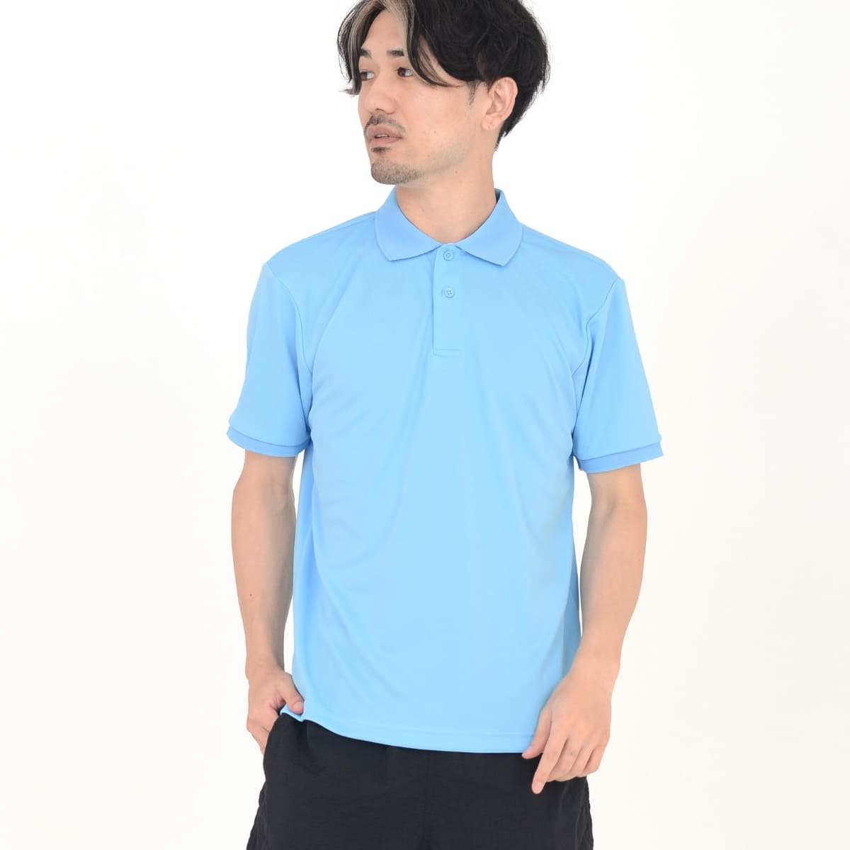 ベーシックドライポロシャツ（ポリジン加工） | レディース | 1枚 | MS3120 | インディゴ