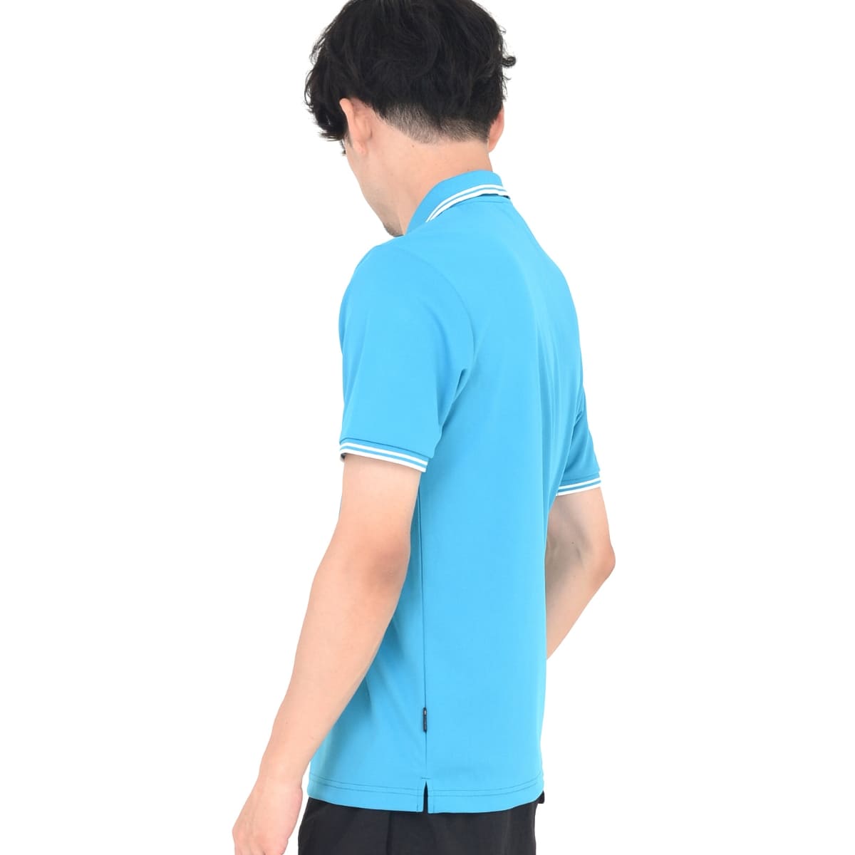 ライン入りベーシックドライポロシャツ（ポリジン加工） | メンズ | 1