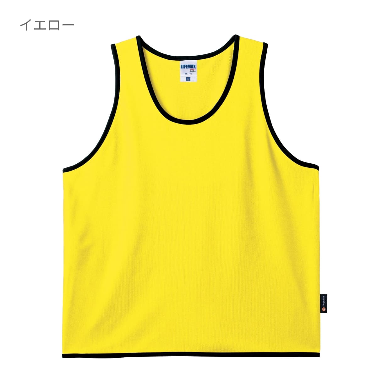 ビブス（ポリジン加工） | ノベルティ(小物) | 1枚 | MK7105 | オレンジ